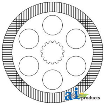 A & I PRODUCTS Brake Disc 10" x10" x0.2" A-114622C2